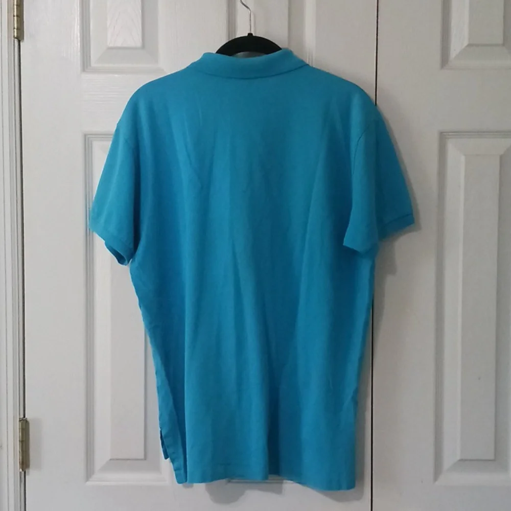 Polo Ralph Lauren Blue Short Sleeve Polo Men's Size Large